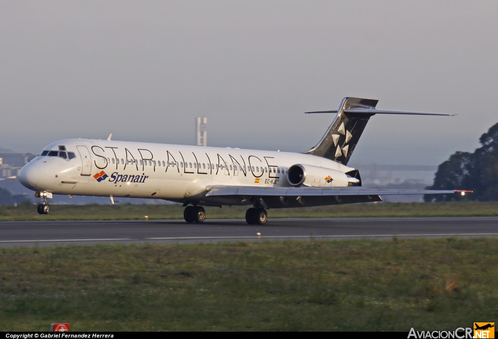 EC-KJE - McDonnell Douglas MD-87 (DC-9-87) - Spanair