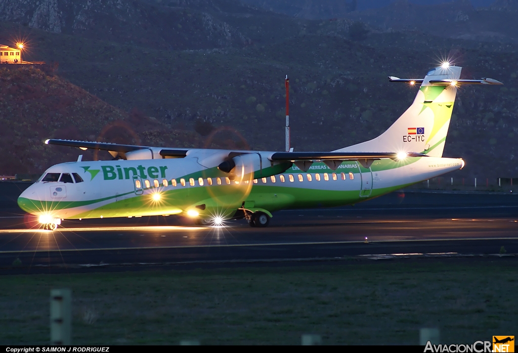 EC-IYC - ATR 72-212A - Binter Canarias