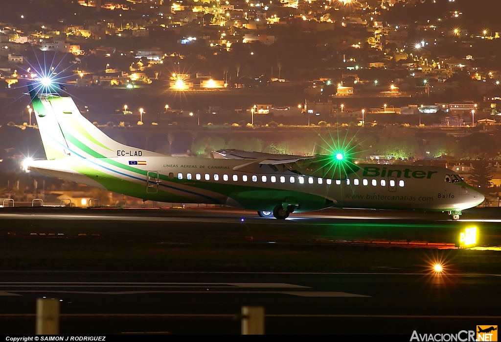 EC-LAD - ATR 72-212A - Binter Canarias