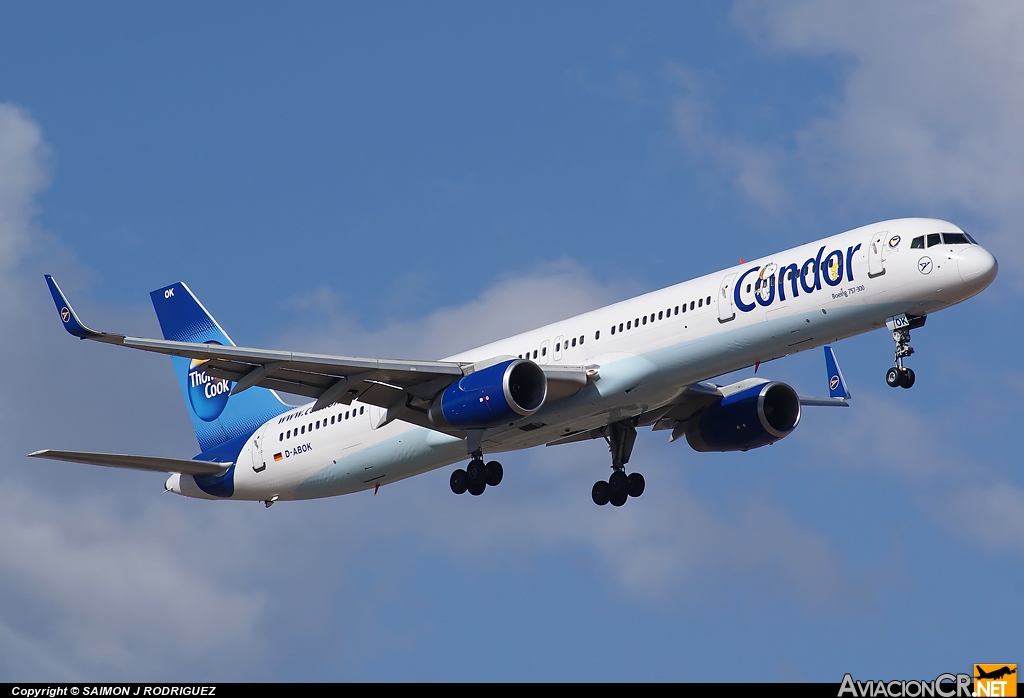 D-ABOK - Boeing 757-330 - Condor