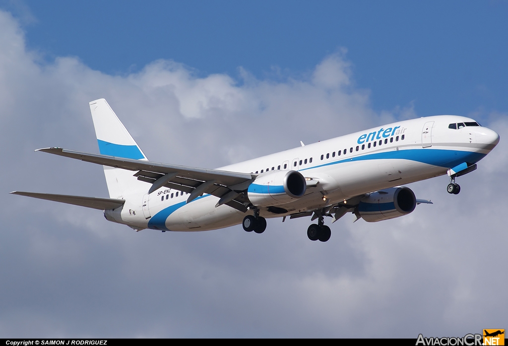 SP-ENZ - Boeing 737-85F - Enter Air