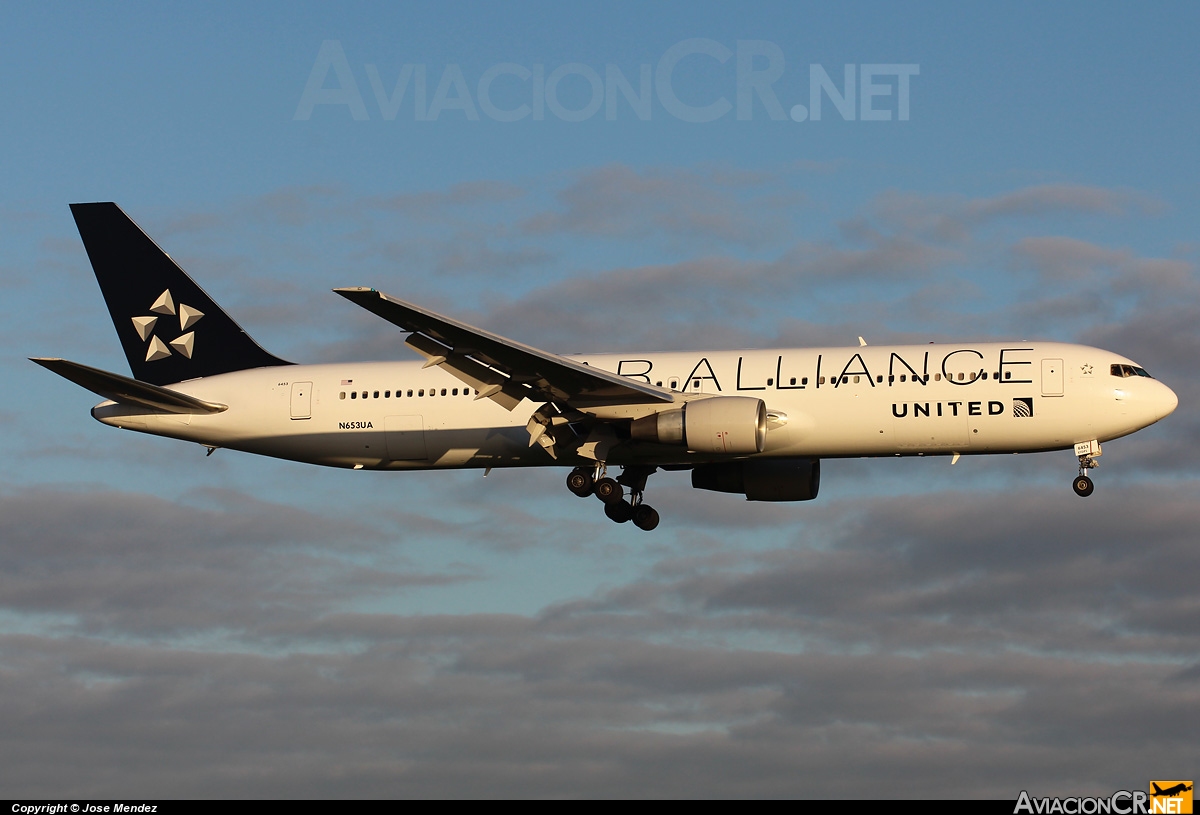 N653UA - Boeing 767-322/ER - United Airlines