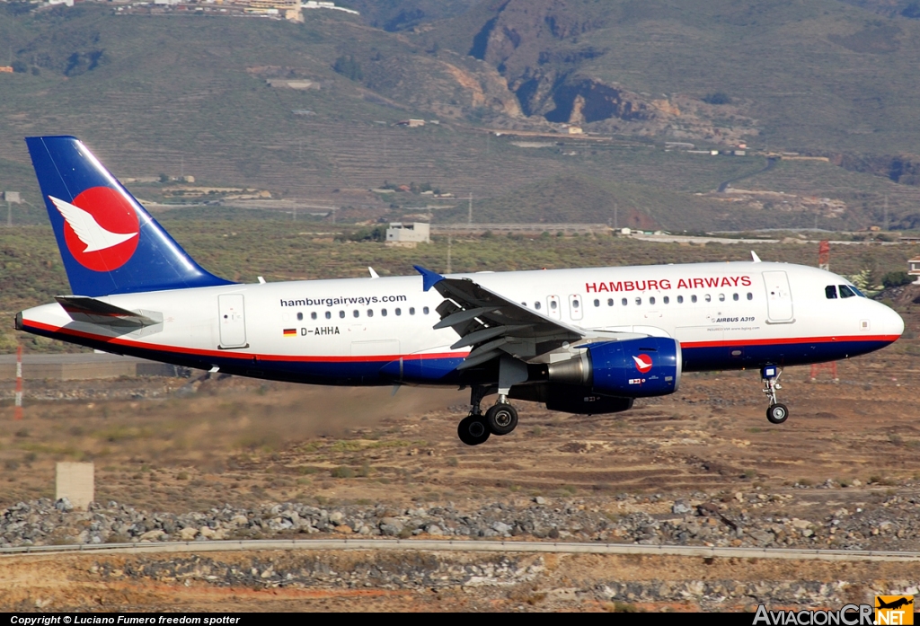 D-AHHA - Airbus A319-112 - Hamburg Airways