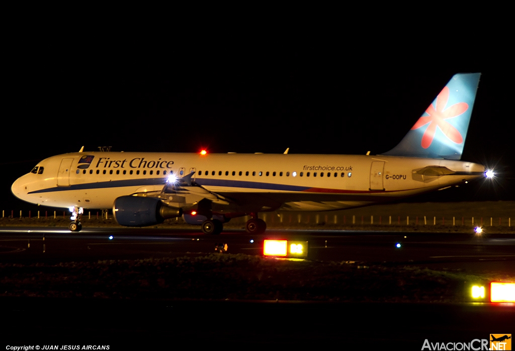 G-OOPU - Airbus A320-214 - First Choice Airways