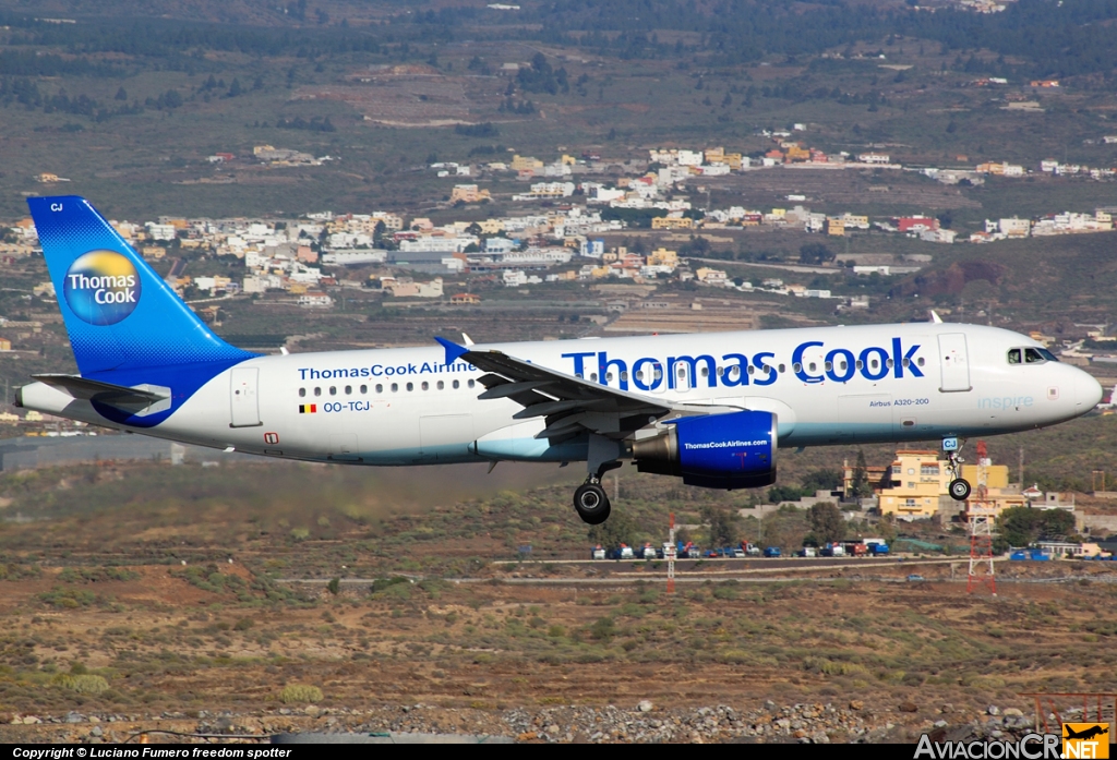 OO-TCJ - Airbus A320-214 - Thomas Cook Airlines