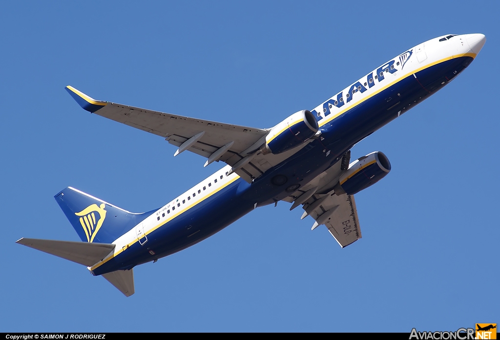 EI-DLO - Boeing 737-8AS - Ryanair