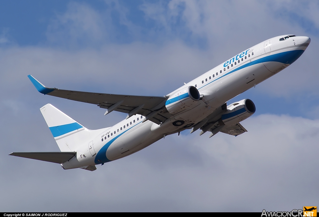SP-ENY - Boeing 737-86N - Enter Air