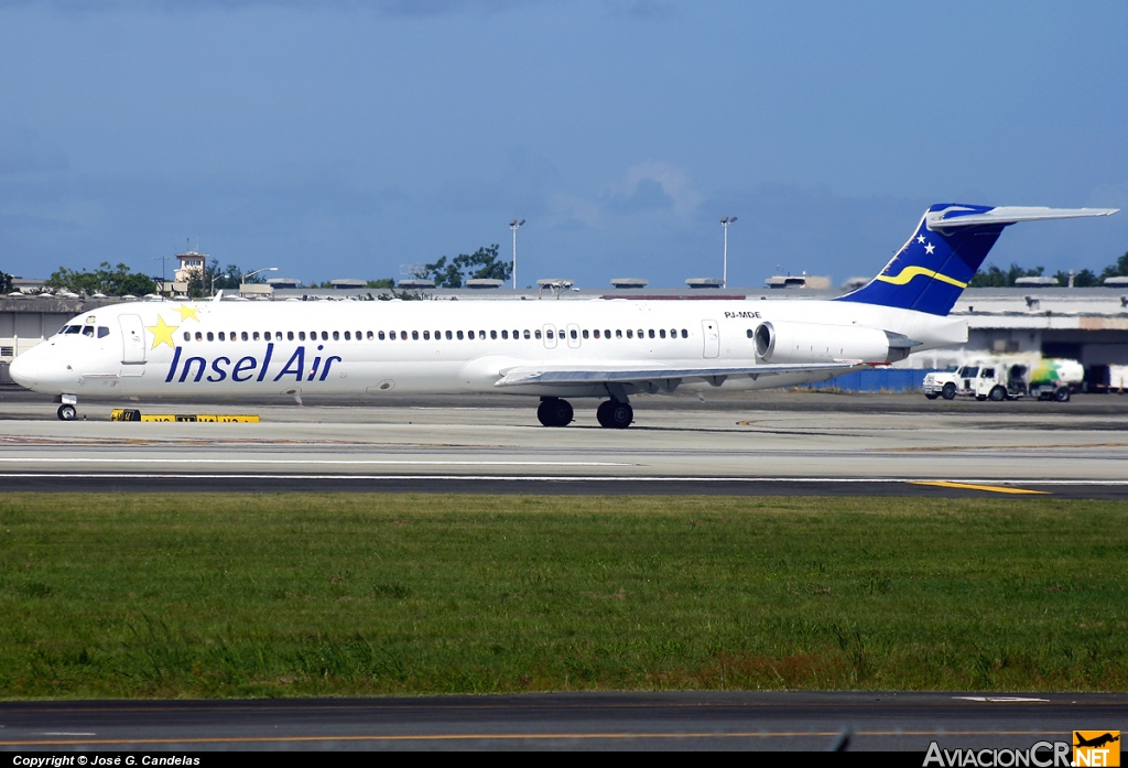 PJ-MDE - McDonnell Douglas MD-82 (DC-9-82) - Insel Air