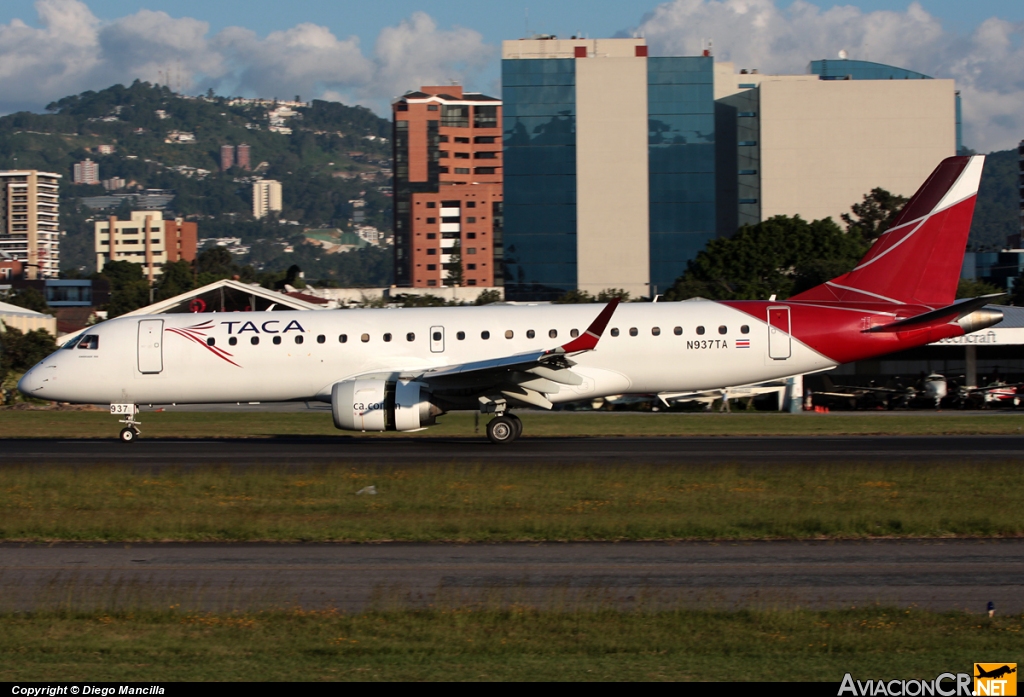 N937TA - Embraer 190-100IGW - TACA