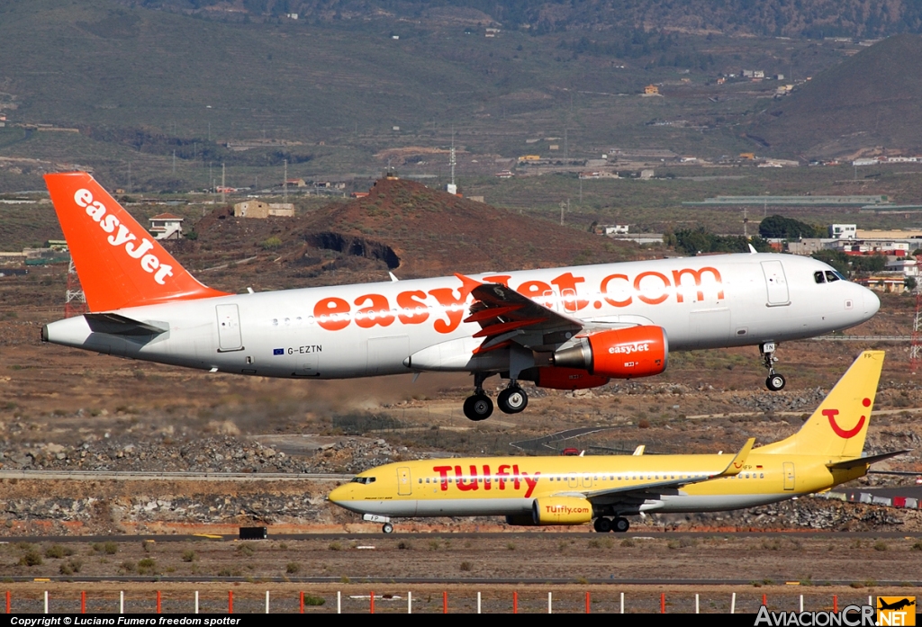 G-EZTN - Airbus A320-214 - EasyJet Airline