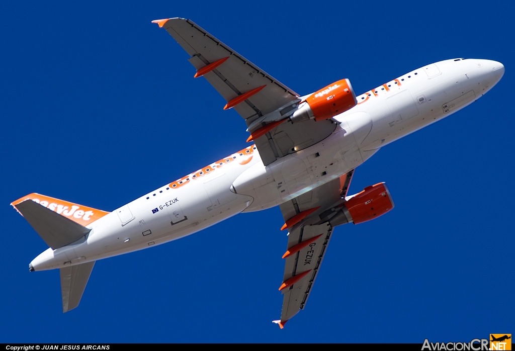 G-EZUK - Airbus A320-214 - EasyJet