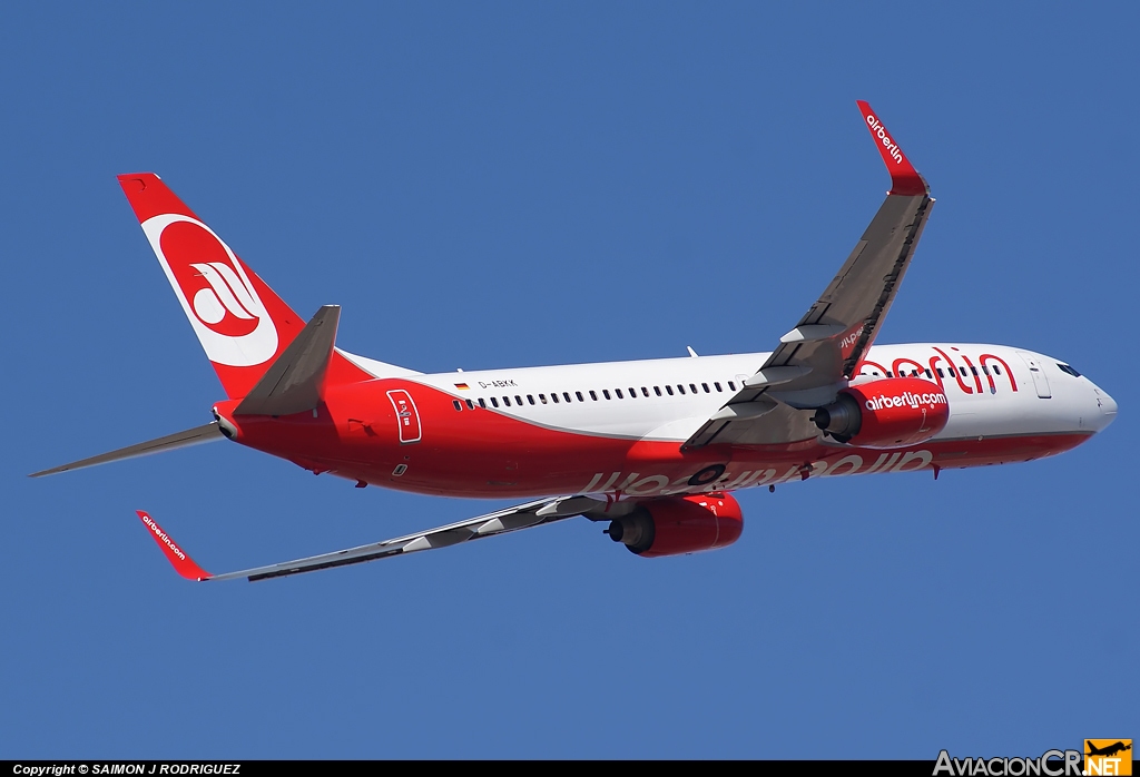 D-ABKK - Boeing 737-86J - Air Berlin