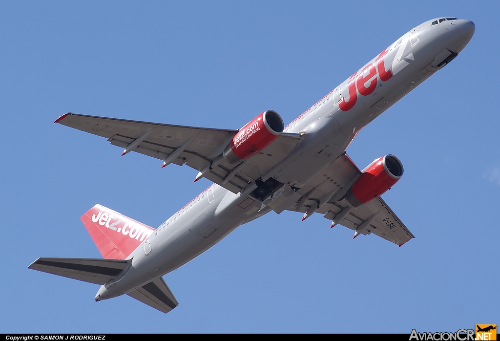 G-LSAJ - Boeing 757-236 - Jet2.com
