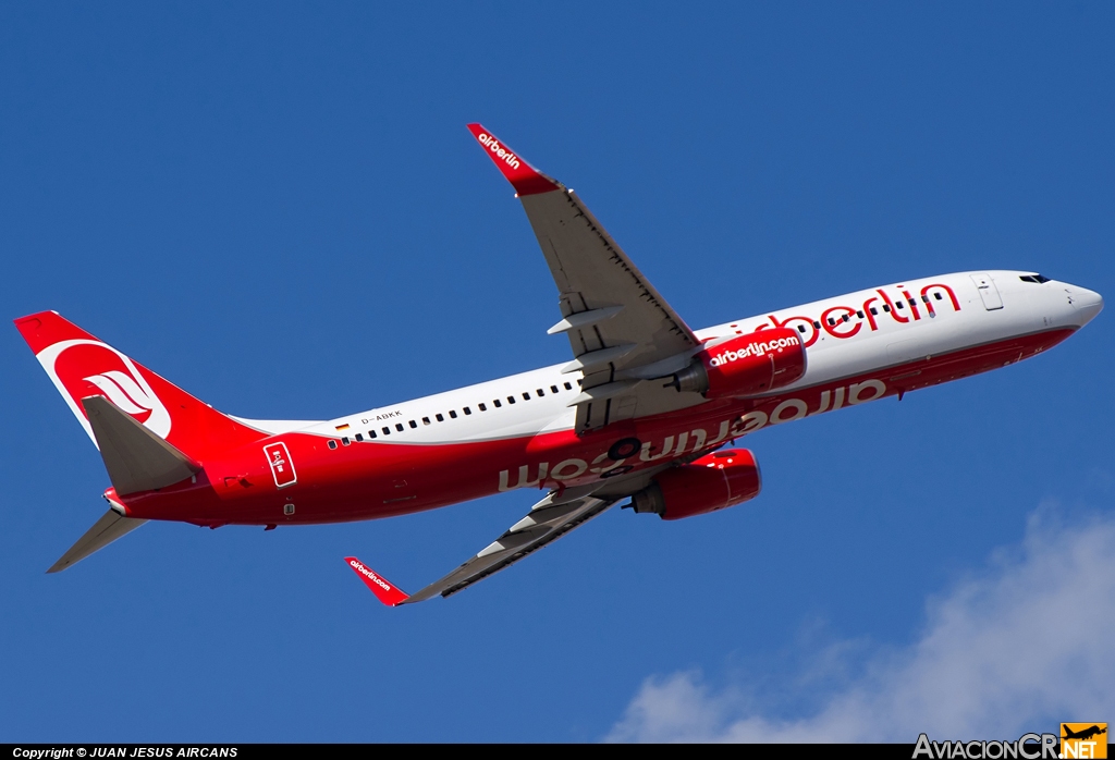 D-ABKK - Boeing 737-86J - Air Berlin