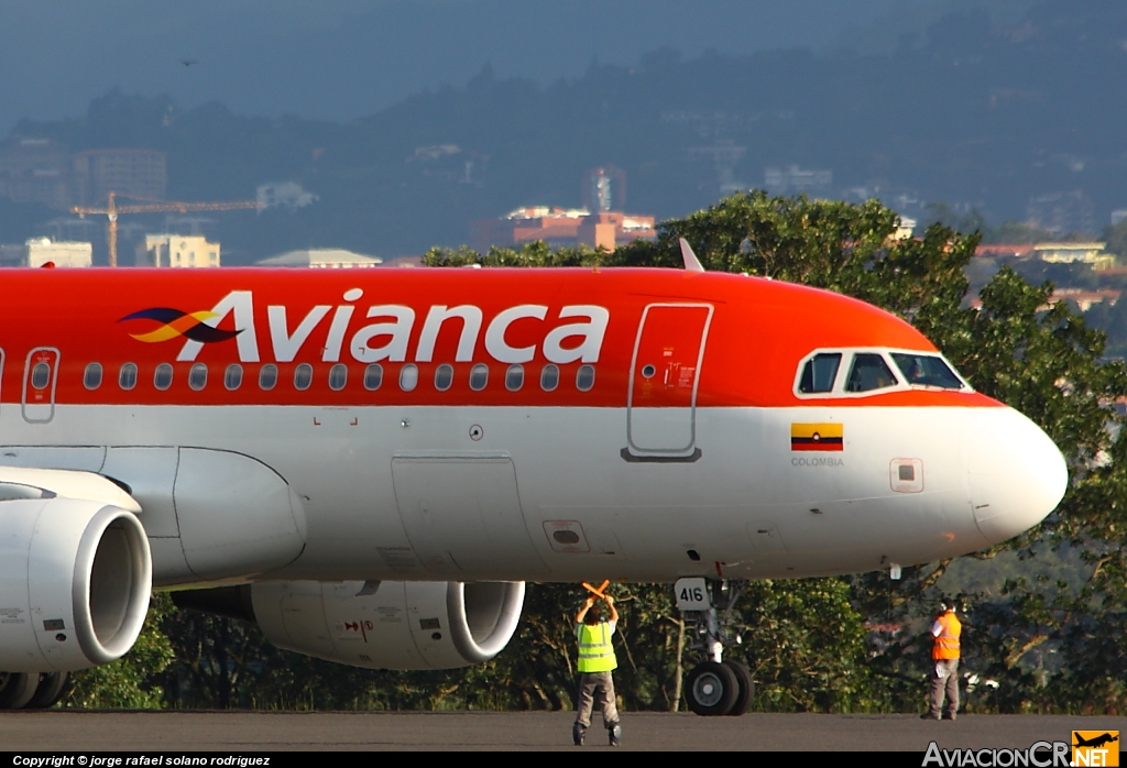 N416AV - Airbus A320-214 - Avianca