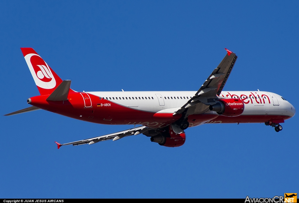 D-ABCH - Airbus A321-211 - Air Berlin