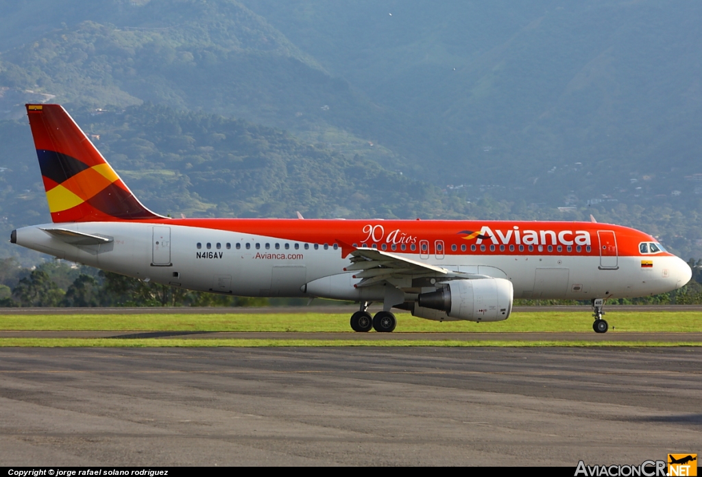 N416AV - Airbus A320-214 - Avianca