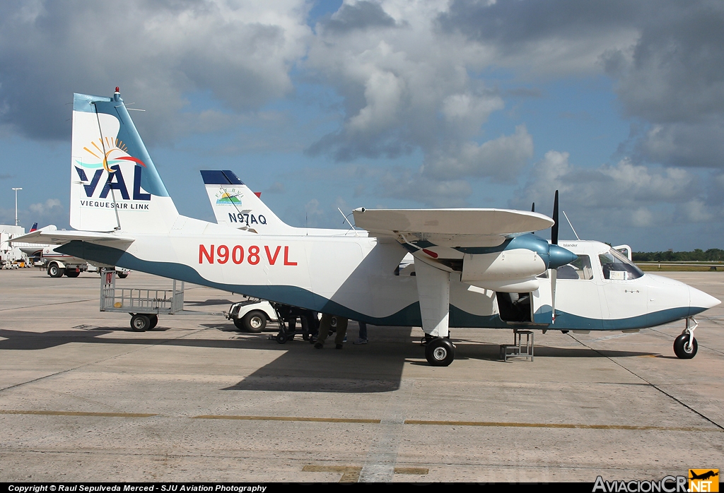 N908VL - Britten-Norman BN-2B-26 Islander - Vieques Air Link