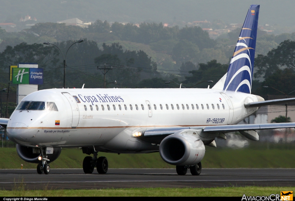 HP-1562CMP - Embraer 190-100IGW - Copa Airlines