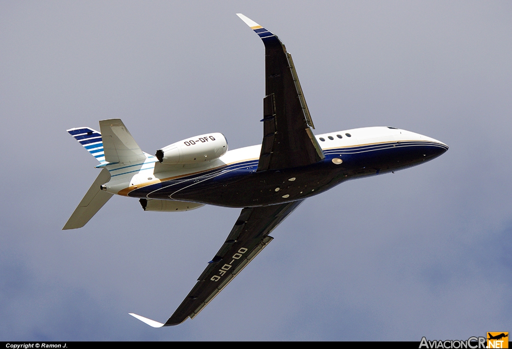 OO-DFG - Dassault Falcon 2000EX - Abelag Aviation