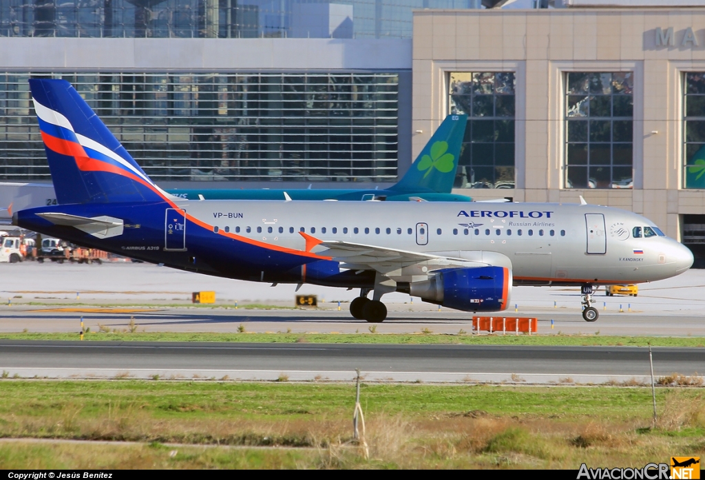 VP-BUN - Airbus A319-112 - Aeroflot  - Russian Airlines