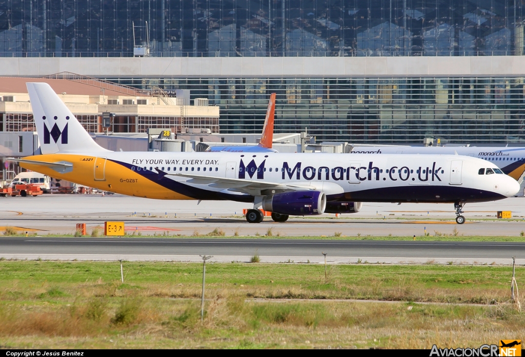 G-OZBT - Airbus A321-231 - Monarch Airlines