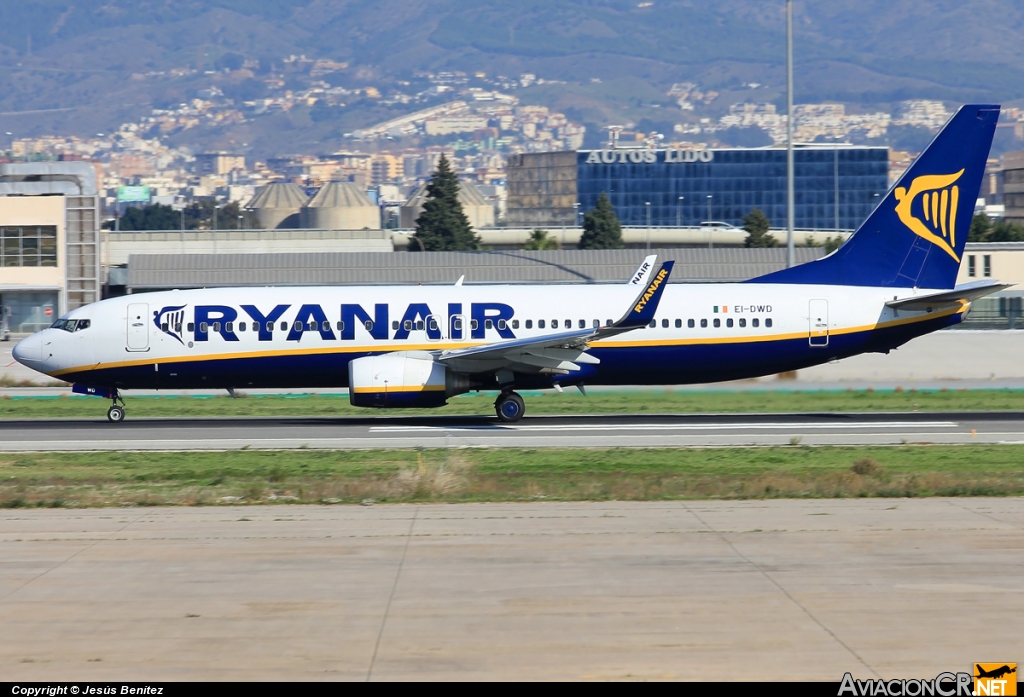 EI-DWD - Boeing 737-8AS - Ryanair