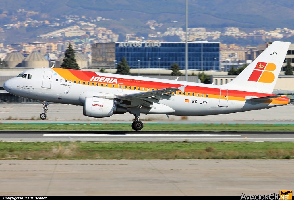 EC-JXV - Airbus A319-111 - Iberia