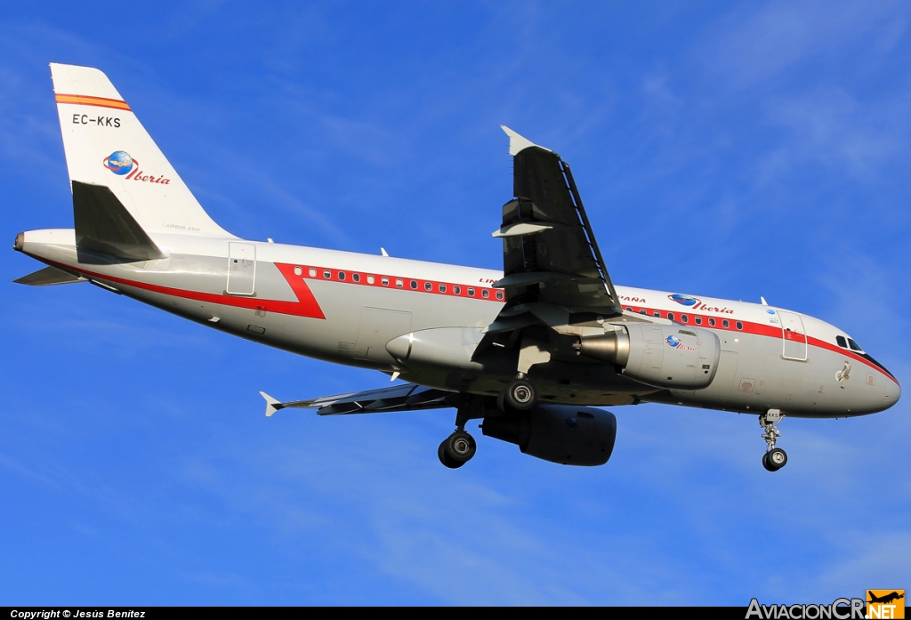 EC-KKS - Airbus A319-111 - Iberia