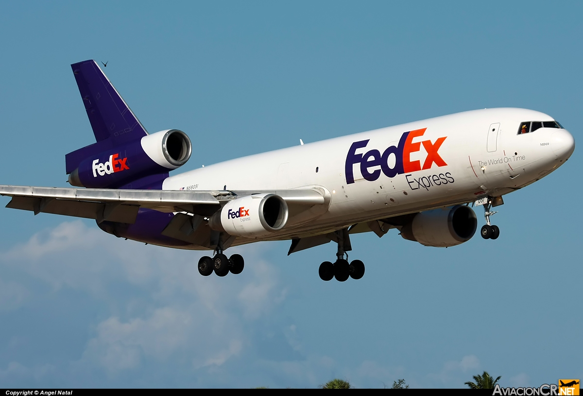 N68051 - McDonnell Douglas MD-10-10(F) - FedEx