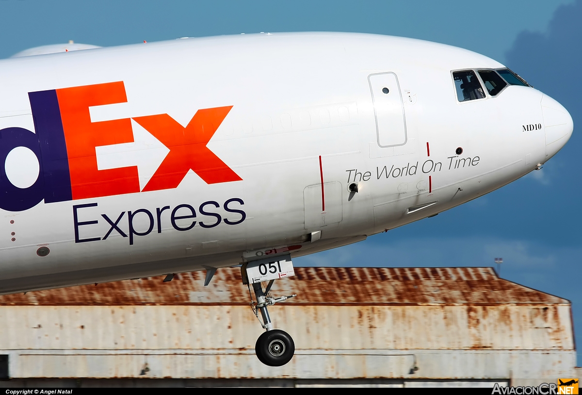 N68051 - McDonnell Douglas MD-10-10(F) - FedEx