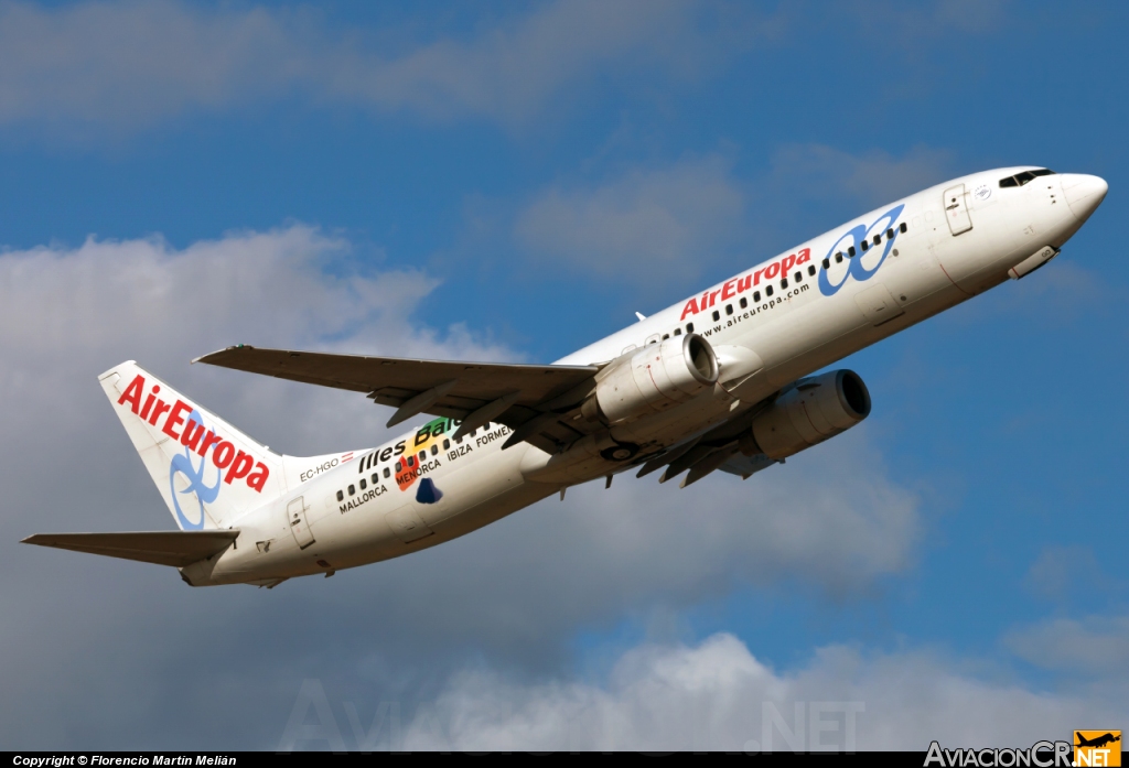 EC-HGO - Boeing 737-85P - Air Europa