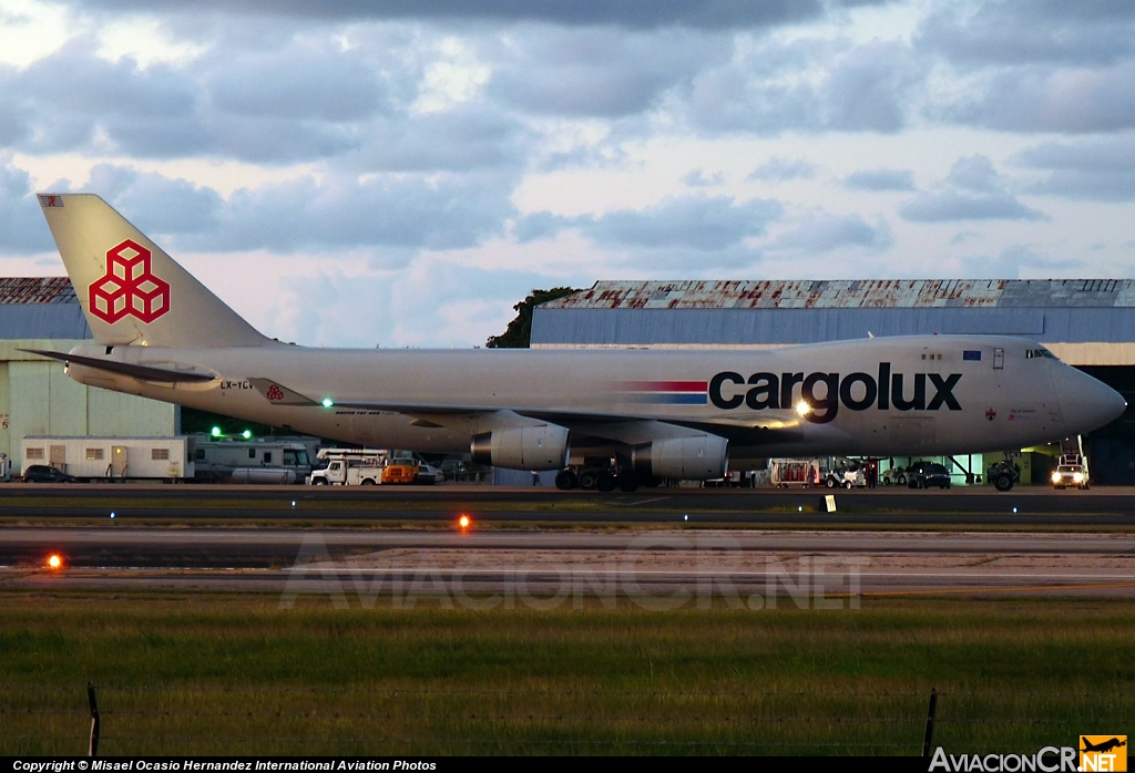 LX-YCV - Boeing 747-4R7F/SCD - Cargolux