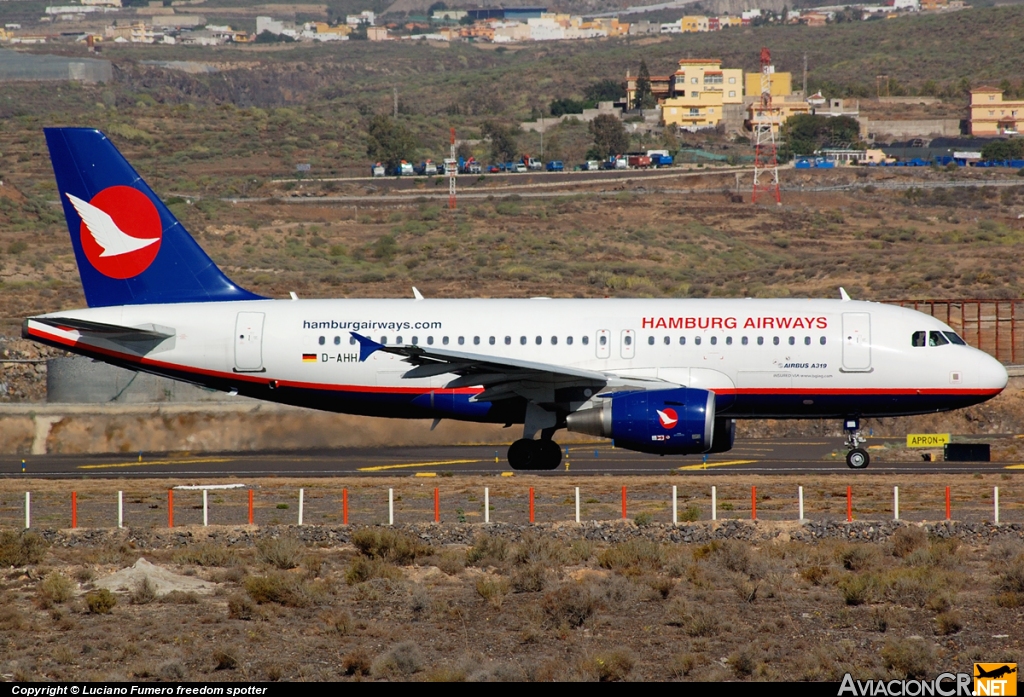 D-AHHA - Airbus A319-112 - Hamburg Airways