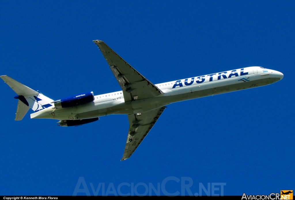 LV-AYD - McDonnell Douglas MD-83 (DC-9-83) - Austral Líneas Aéreas