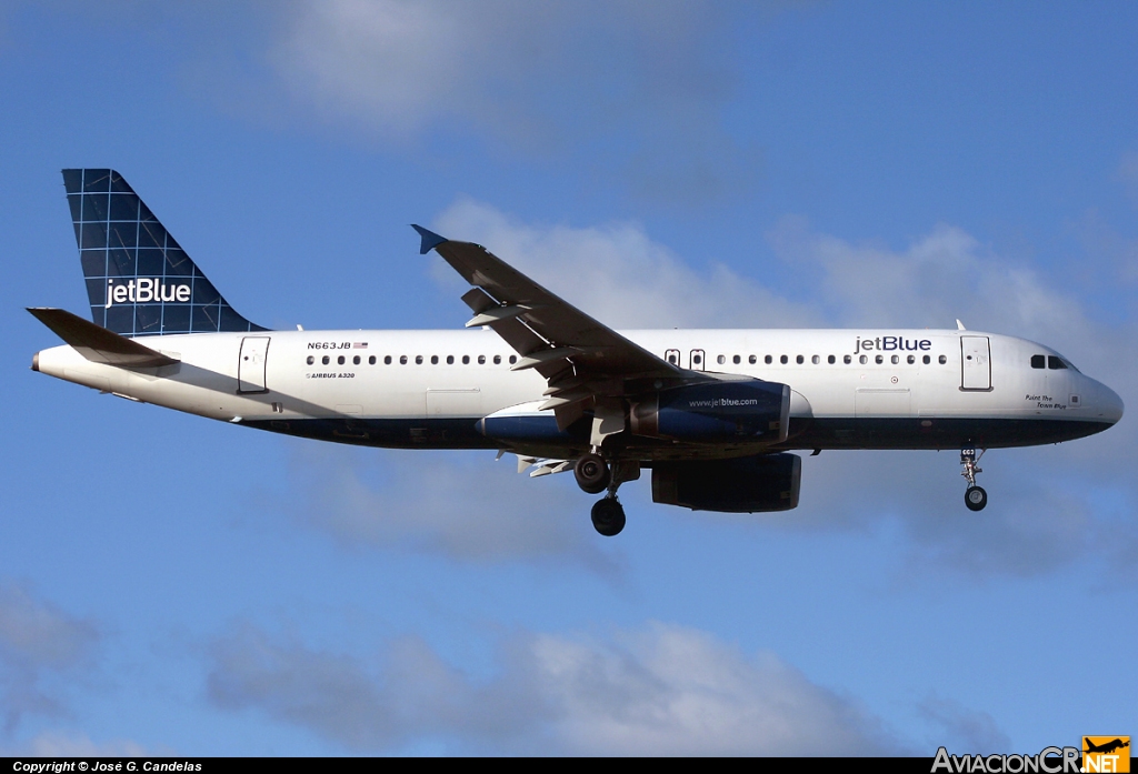 N663JB - Airbus A320-232 - Jet Blue