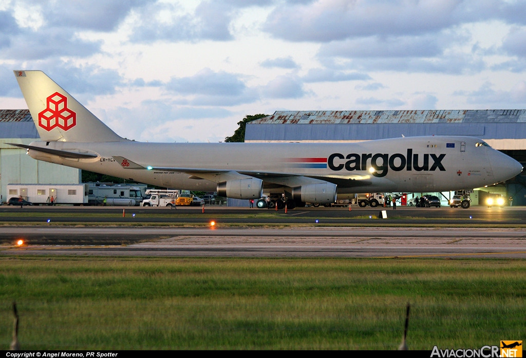 LX-YCV - Boeing 747-4R7F/SCD - Cargolux