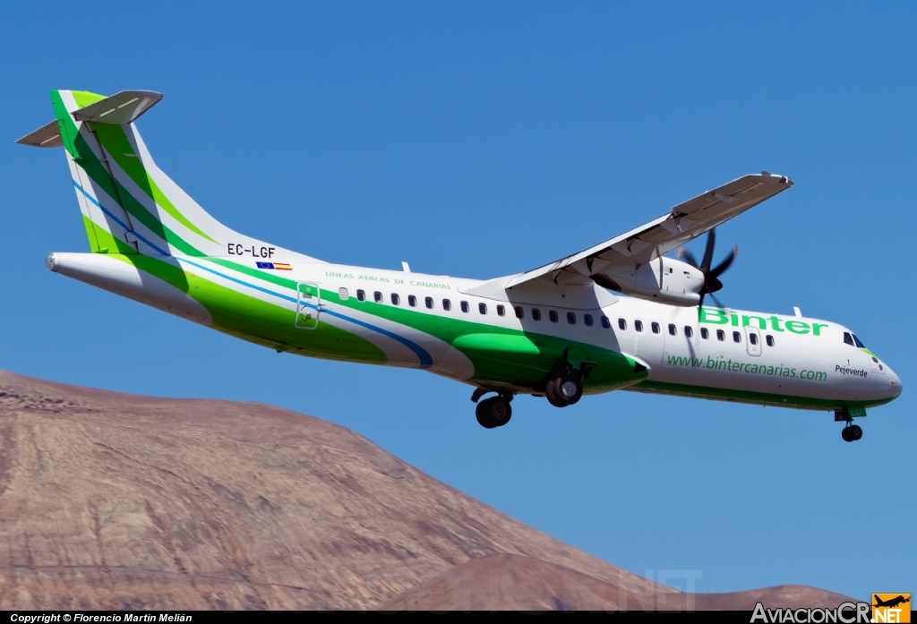 EC-LGF - ATR 72-212A - Binter Canarias