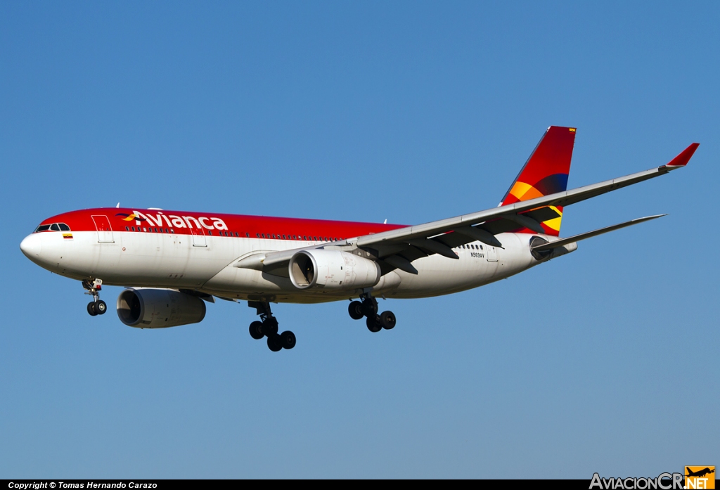 N969AV - Airbus A330-243 - Avianca Colombia