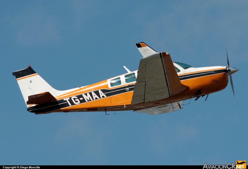 TG-MAA - Beechcraft A36 Bonanza - Privado