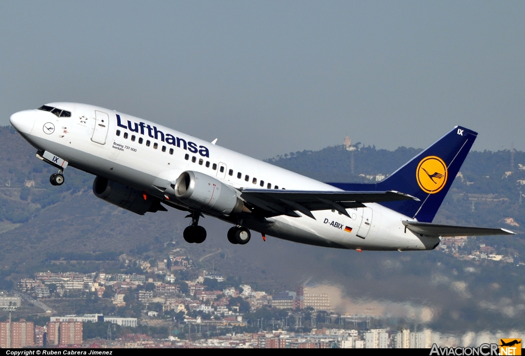 D-ABIX - Boeing 737-530 - Lufthansa