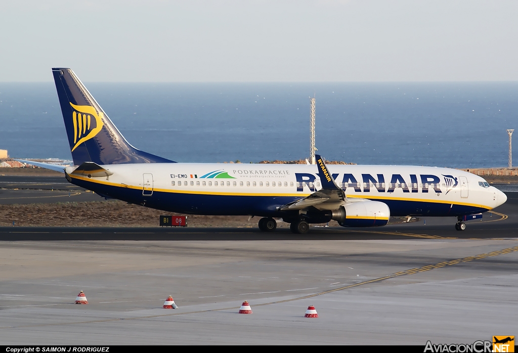 EI-EMO - Boeing 737-8AS - Ryanair