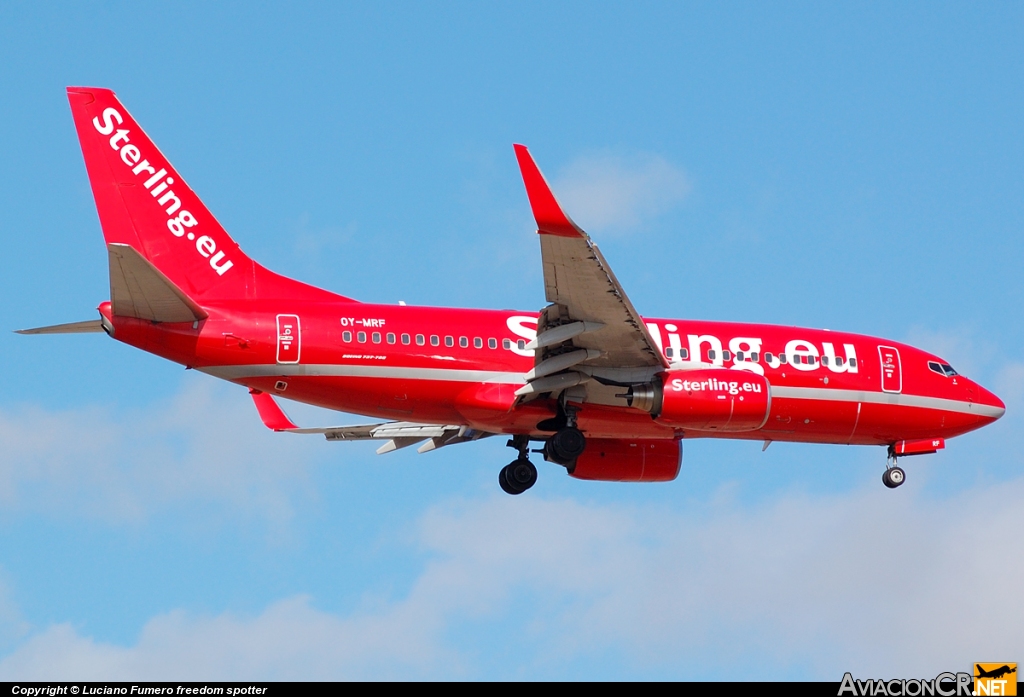 OY-MRF - Boeing 737-7L9 - Sterling