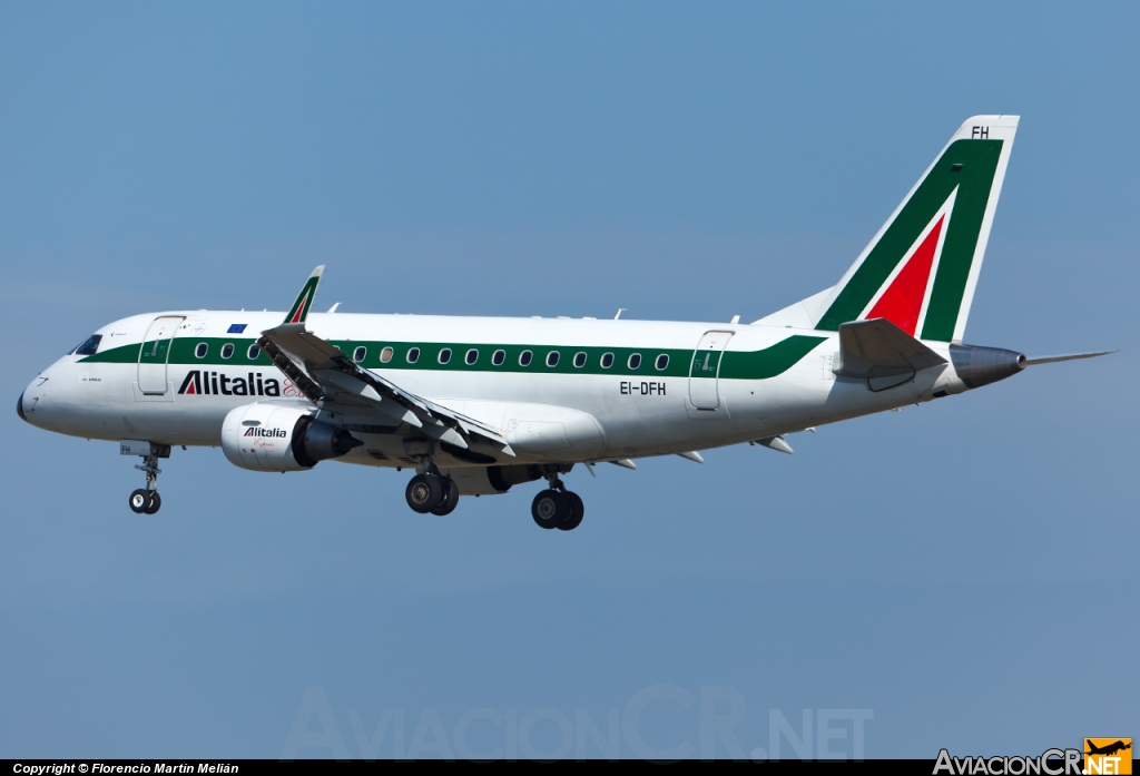 EI-DFH - Embraer ERJ-170-100LR - Alitalia Express