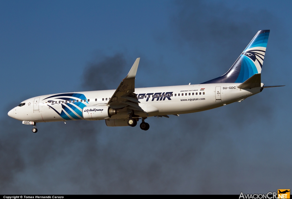 SU-GDC - Boeing 737-866 - Egypt Air