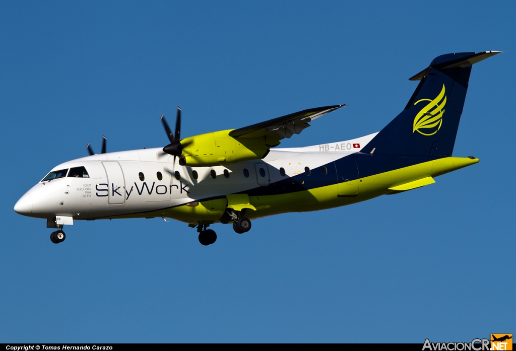 HB-AEO - Dornier Do-328-110 - Sky Work