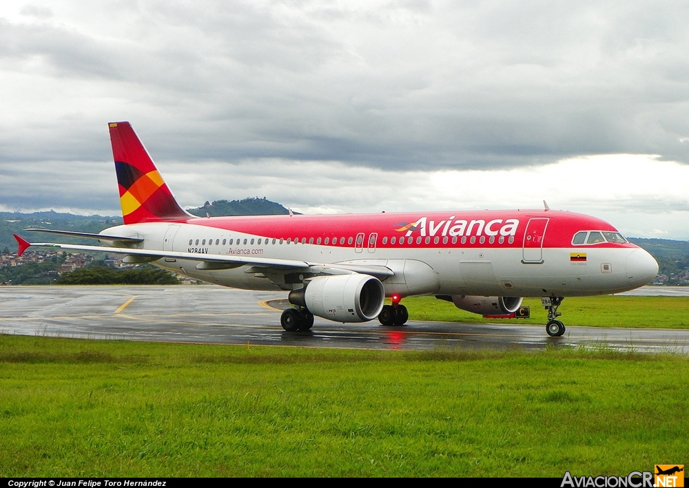 N284AV - Airbus A320-214 - Avianca