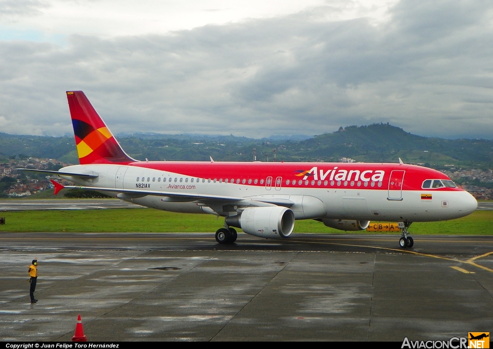 N821AV - Airbus A320-214 - Avianca Colombia