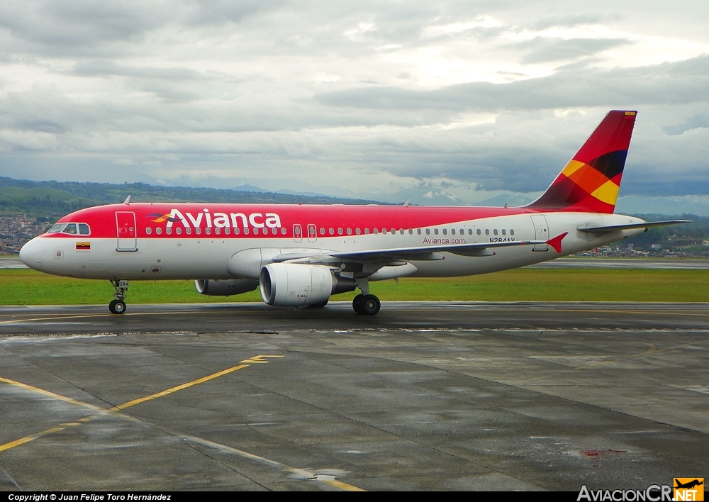 N284AV - Airbus A320-214 - Avianca