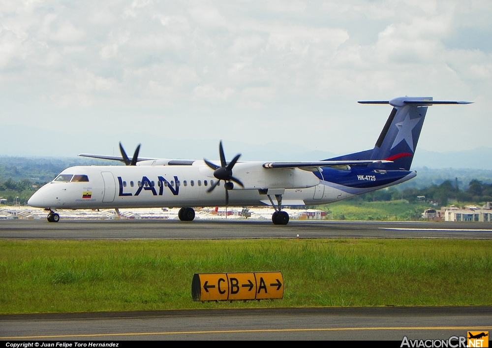 HK-4725 - Bombardier Dash 8-Q402 - LAN Colombia